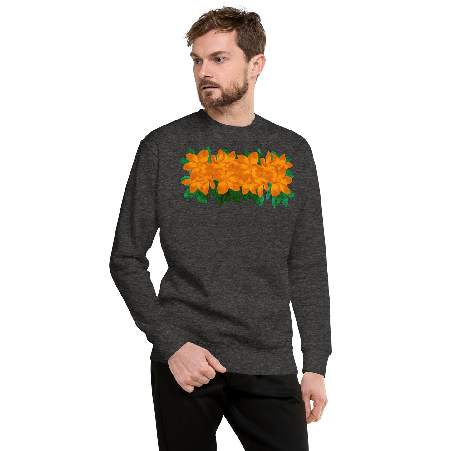 Floral Unisex Premium Sweatshirt