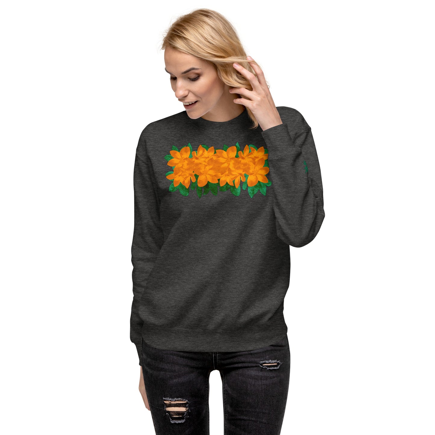 Floral Unisex Premium Sweatshirt