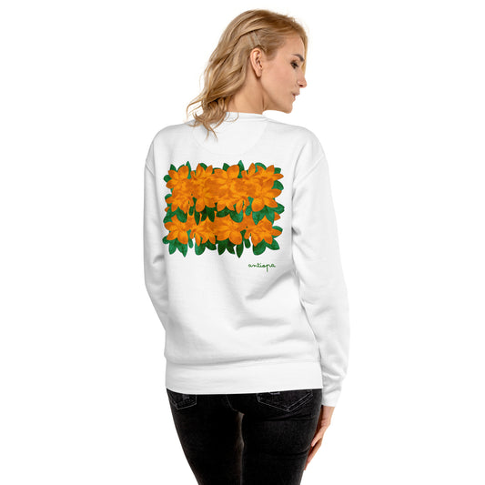 Floral Unisex Premium Sweatshirt