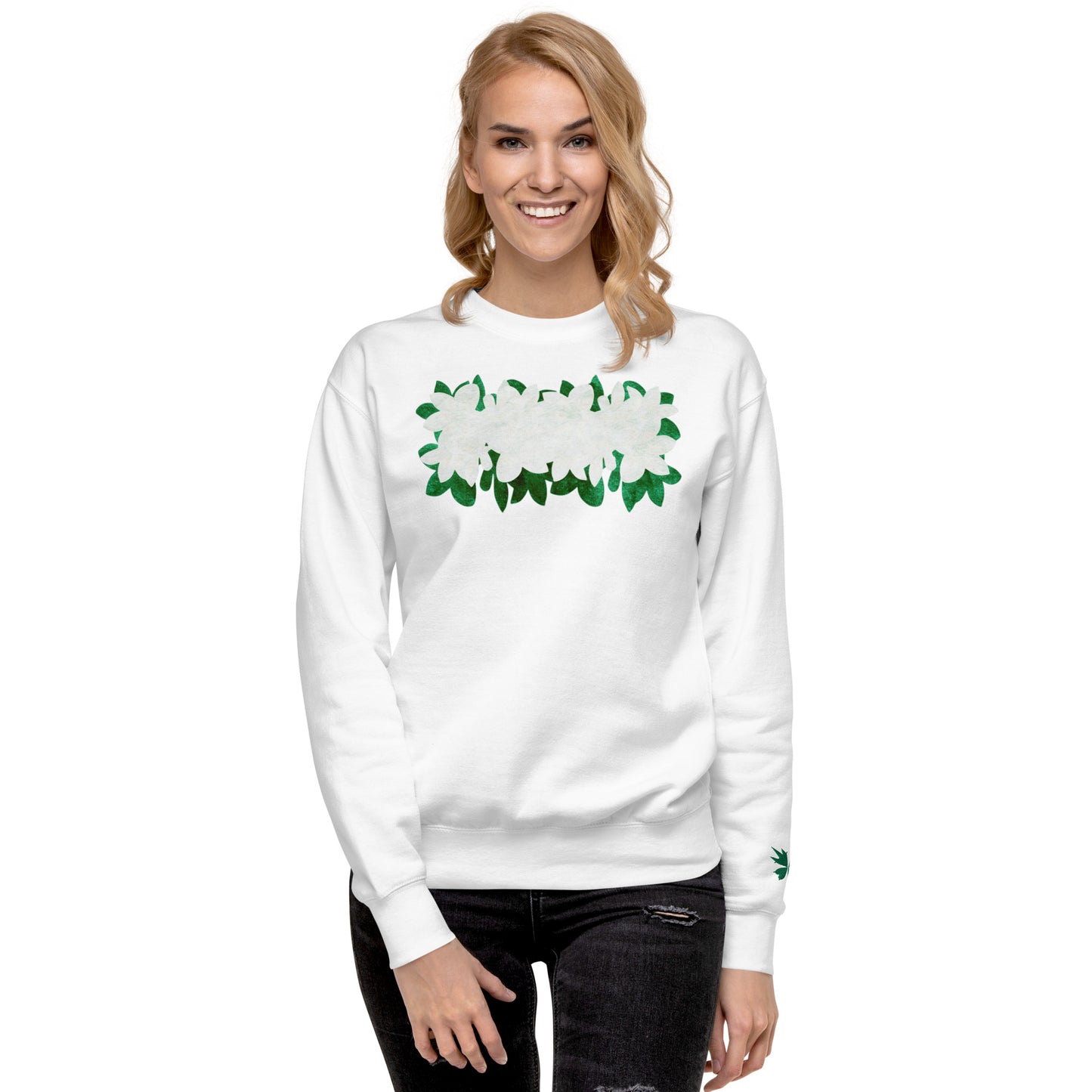 Floral Unisex Premium Sweatshirt