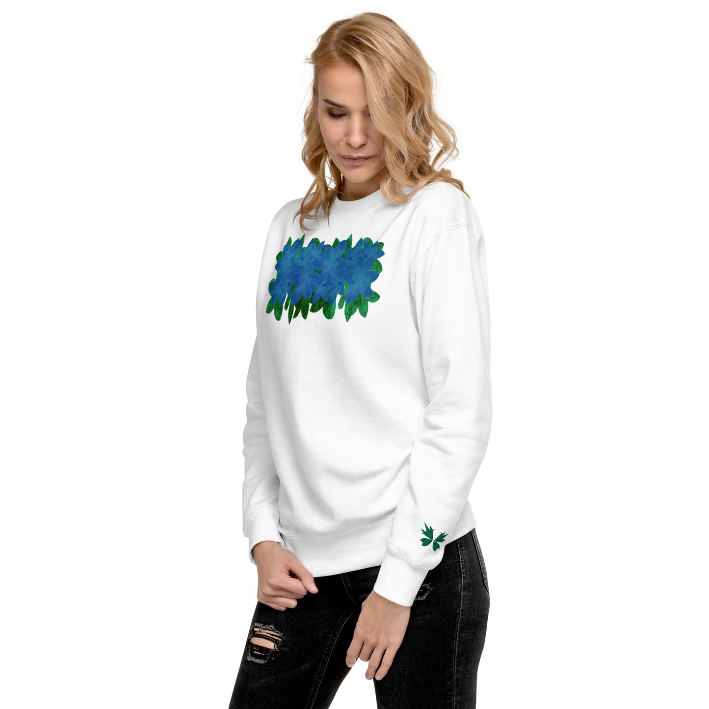 Floral Unisex Premium Sweatshirt