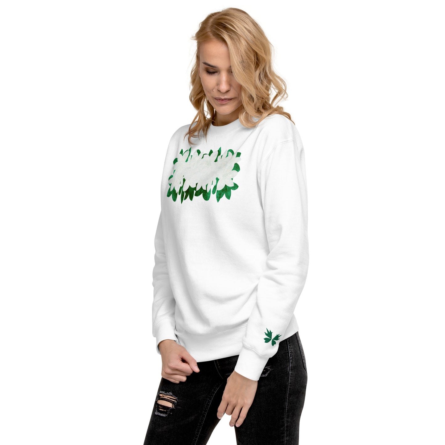 Floral Unisex Premium Sweatshirt