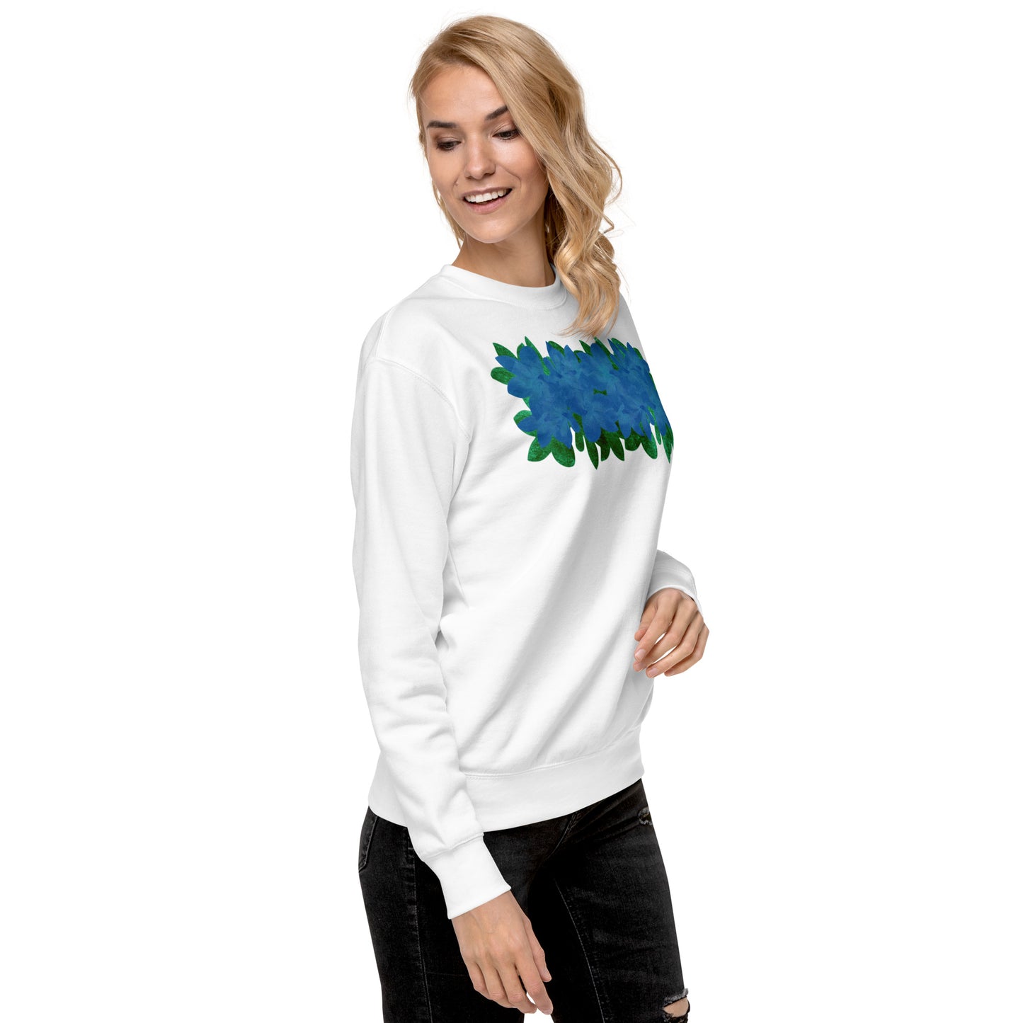 Floral Unisex Premium Sweatshirt