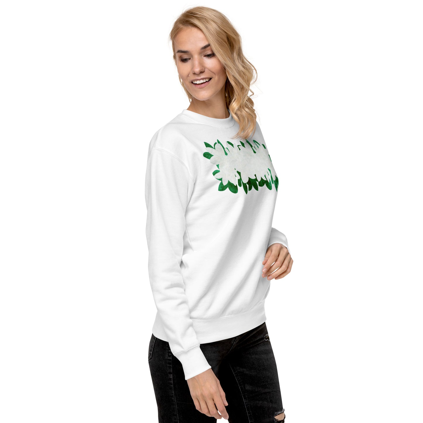 Floral Unisex Premium Sweatshirt